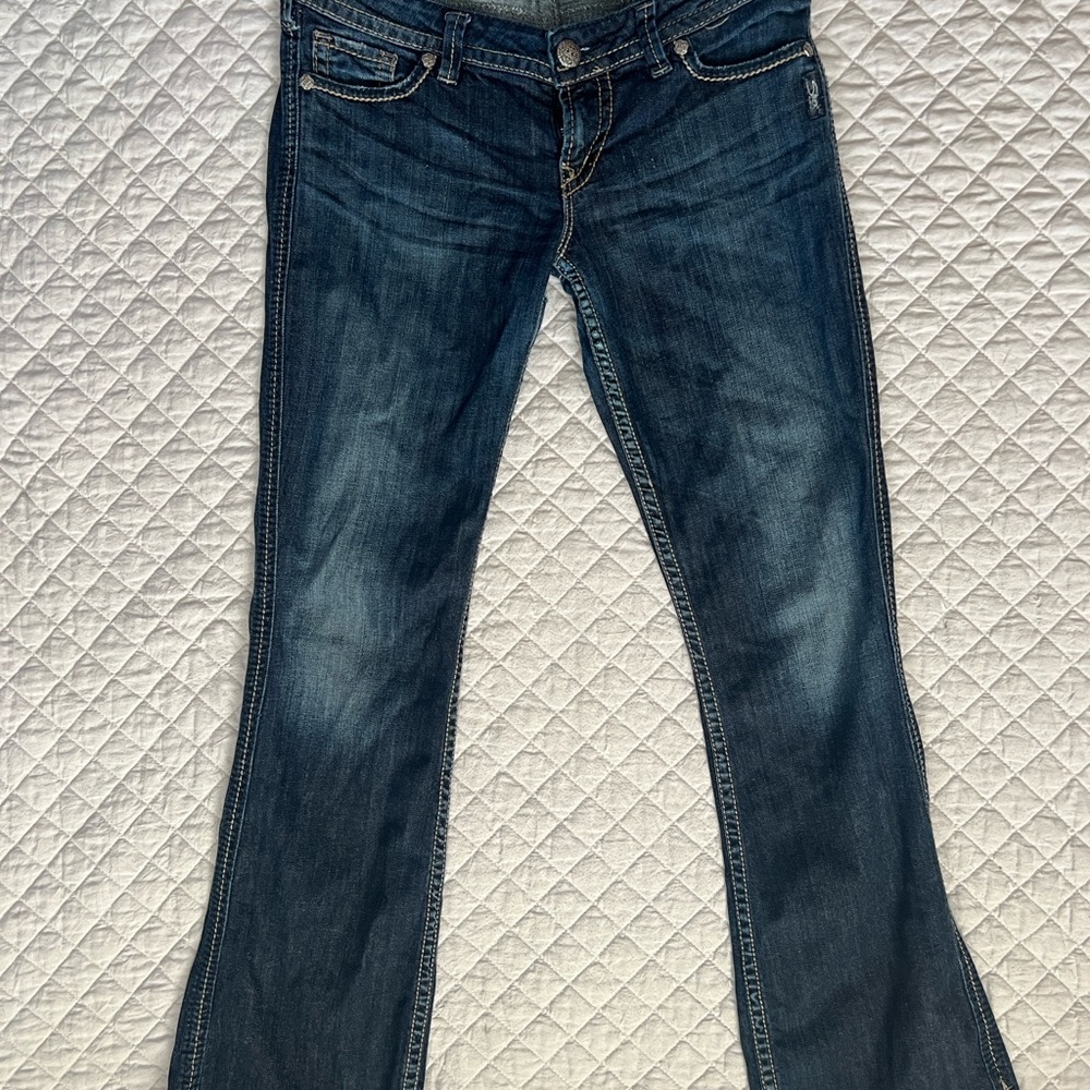 Silver Jeans Indigo Boot Cut Denim